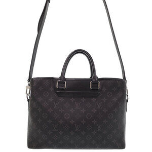 Louis Vuitton Monogram Eclipse Black Odyssey Briefcase Business Bag